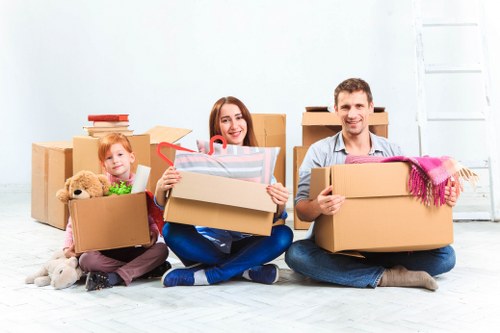 Professional moving truck service for Hampstead office relocation