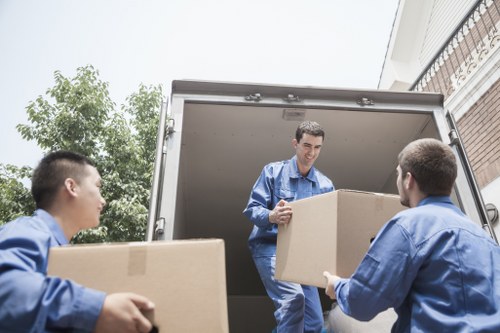Man with van service in Hampstead helping with local moving and careful item transport
