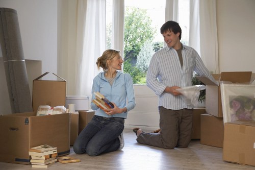 Safe packing of fragile items for Hampstead flat removals