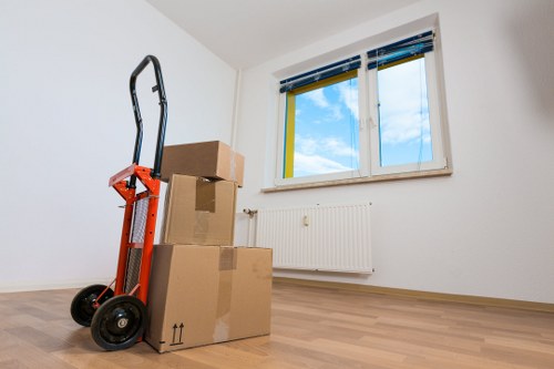 Local removals team helping customers prepare for a Hampstead home move