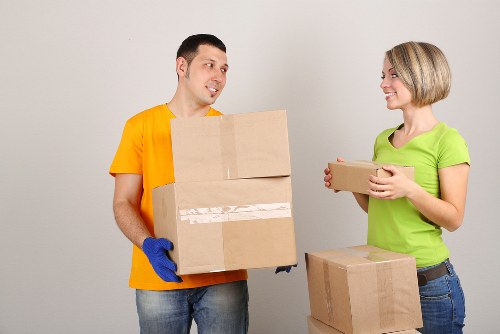 Careful furniture handling during an urgent Hampstead move