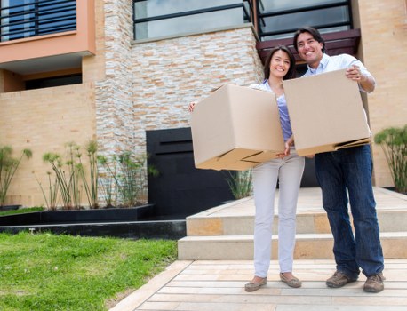 Local furniture removal team collecting office furniture in Hampstead